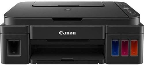 Canon Pixma G3410 3in1 INK WIFI Printer – Print, Copy, Scan, Cloud Link –  Up to 48001 x 1200 dpi Resolution – Black and Colour Printing – Refillable Ink Tank | BLACK