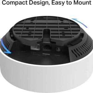 TP-Link Deco X50-PoE AX3000 Mesh WiFi 6 System – Dual-Band 2402+574 Mbps, PoE & DC Power, AI-Driven Seamless Coverage up to 6,500 ft², 2.5 Gbps Ports, HomeShield Security