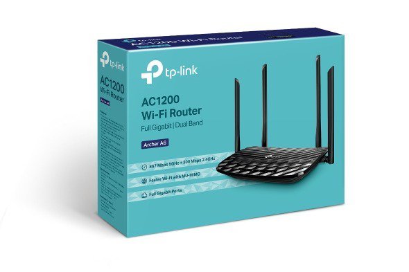 2026/01/1000398119.jpg TP-Link Archer A6 AC1200 Dual-Band Gigabit Router – MU-MIMO | Beamforming | OneMesh | 4 High-Performance Antennas | Up to 1200Mbps WiFi Speed for Smooth 4K Streaming & Gaming