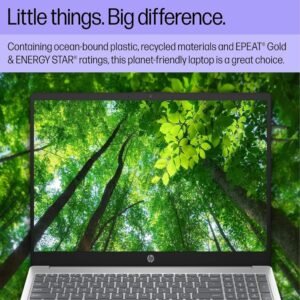 HP  Intel® Core i7-1355U | 8GB DDR4 RAM ; 512GB SSD | 15.6 inch FHD IPS Display | Intel® Iris® Xᶱ Graphics | Backlit Eng./Ara. Keyboard | Free DOS 3.0  | Natural Silver ~ 15-fd0146ne