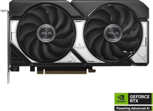ASUS Dual OC RTX 5060 Ti 16GB GDDR7 Graphics Card | PCIe 5.0 | Axial-Tech Cooling | Dual BIOS | 2632MHz Boost | 7680×4320 Max Resolution | HDMI 2.1b + DP 2.1b