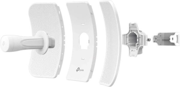 TP-Link CPE710 | 5GHz AC 867Mbps Long Range Gigabit Outdoor CPE for PtP and PtMP Transmission | Point to Point Wireless Bridge | 23dBi | Passive PoE Powered w/Free PoE Injector | Pharos Control