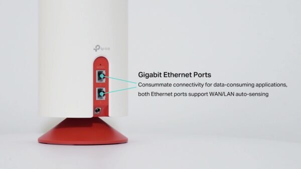 TP-Link Deco Voice X20 AX1800 Whole Home Mesh Wi-Fi 6 System with Alexa Built-In, Dual-Band Wi-Fi, Gigabit Ports, Coverage up to 4000 ft2 ,1.5 GHz Quad-Core CPU, HomeShield Security, Pack of ONE