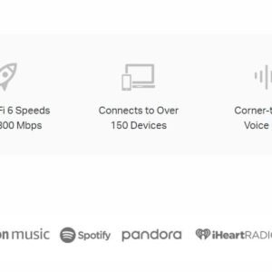 TP-Link Deco Voice X20 AX1800 Whole Home Mesh Wi-Fi 6 System with Alexa Built-In, Dual-Band Wi-Fi, Gigabit Ports, Coverage up to 4000 ft2 ,1.5 GHz Quad-Core CPU, HomeShield Security, Pack of ONE